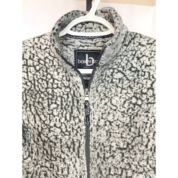 Boxercraft Sweater Youth Small Gray/bk Sherpa unisex, jacket - Picture 3 of 12